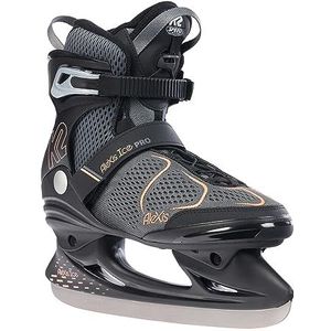 K2 Dames Alexis Ice PRO schaatsen, zwart-antraciet-koraal, EU: 37 (UK: 4,5 / cm: 24