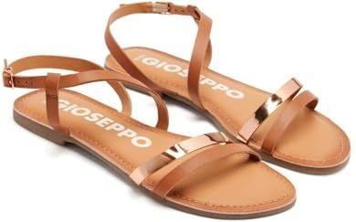 Gioseppo Bargeme - Sandalen - Lederen - Zwart - Verstelbare Sluiting