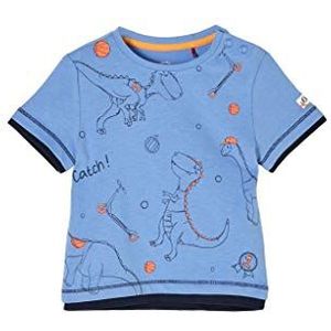 s.Oliver Baby-jongens T-shirt, Lichtblauwe print., 62 cm