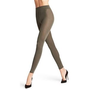 FALKE Dames Legging Softmerino W LE Wol Katoen Eenkleurig 1 Paar, Groen (Military 7826), 38-40