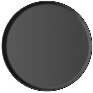 Villeroy en Boch Iconic universele borden, veelzijdig inzetbare platte borden van premium porselein, vaatwasmachinebestendig, zwart
