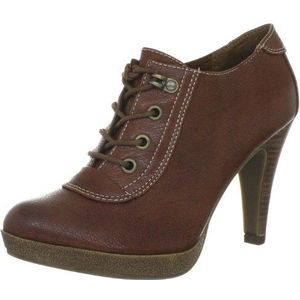 s.Oliver Casual 5-5-24400-39 dames fashion halve laarzen & enkellaarsjes, bruin cognac 305, 41 EU