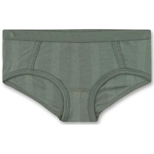 Sanetta Tieners meisjes onderbroek Cutbrief Panty rib bamboe viscose, jungle, 164 cm