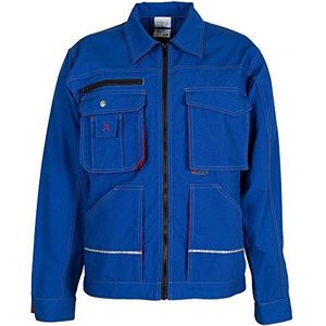 Planam taillejas ""Basalt"" maat 58, korenblauw/rood, 2811058