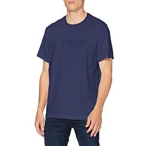 Levi's Ss Relaxed Fit Tee T-shirt Mannen, Tonal Emb Reflective Blueprint, L