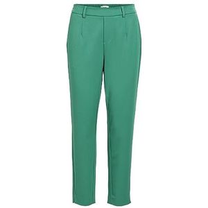 Object Objlisa Slim Pant Noos stoffen broek voor dames, Lush Meadow, 38