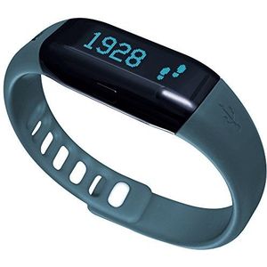 ADE Fitness armband AM 1602 FITvigo (activiteitstracker met stappenteller, calorieënteller, slaaptracker, met reserveband) petrol + zwart