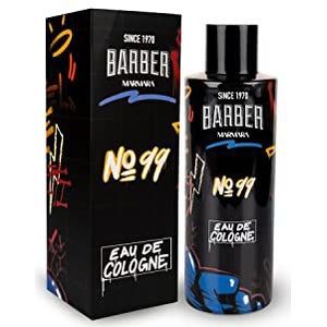 BARBER MARMARA No.99 Limited Edition Eau de Cologne 500ml | Heren Geurwater glazen fles | Cadeauverpakking | Heren parfum | Aftershave Men | Cologne barber | 8% geurolie | Houtachtige frisse geur