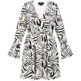 faina Jurk  zwart / wit