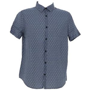 Teddy Smith Herenhemd C-Dixon MC Marineblauw Maat XL, Marineblauw, XL