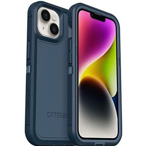 OtterBox iPhone 14 & iPhone 13 Defender Series XT hoesje - OPEN OCEAN (blauw), schermloos, robuust, Snaps to MagSafe, Lanyard Attachment