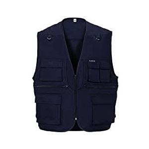 Planam Outdoor herenvest zomer vest marine model 1411 maat XL