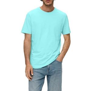 s.Oliver Heren 2141455 T-shirt, turquoise (6040), S