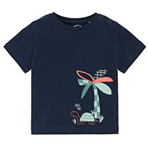 s.Oliver T-shirt, korte mouwen, uniseks, baby, Blauw, 74