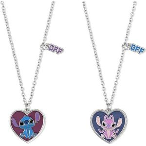 Disney Lilo & Stitch 2 stuks BFF Ketting Set, Zink, Zink