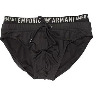 Emporio Armani Logoband Swim Low Brief Zwart, Zwart, 50