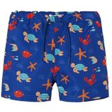 NAME IT Nmmzeus Lange zwemshorts TB zwembroek voor kinderen en jongeren, Surf The Web/Aop: schildpad, 86 cm