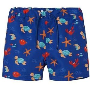 Zwemshorts - All-over Print - Lang - Verstelbare Taille - Polyester Voering