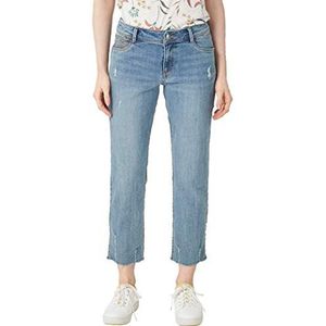 s.Oliver Rechte jeans voor dames, blauw (Blue Denim Stretch 53Z6)., 34 NL
