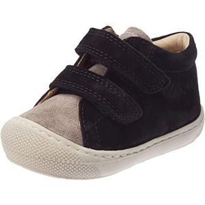 Naturino Babyjongens Cocoon Vl schoenen, Zwart Dark Grey Black, 17 EU