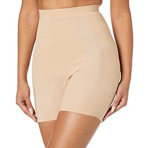 Maidenform Dames Power Players Hoge Taille Shapewear Girlshort DMS088 Slips, Beige, XL