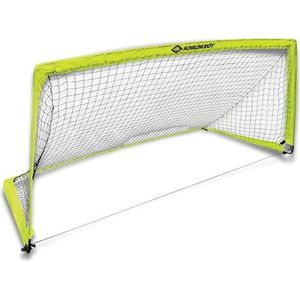 Schildkröt Voetbaldoel XL, draagbaar en opvouwbaar, innovatief verbindingssysteem met schacht en metalen haken voor bevestiging, 200 x 100 x 100 cm, voor voetbal, handbal, hockey, 970985