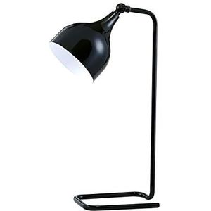 Ready tafellamp, metaal, 40 W, zwart, L 15,5 x H 49 cm