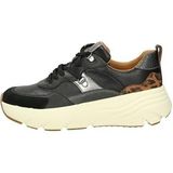 Geox - Diamanta - Damestrainers - Beige en Bruin - Ademend Systeem