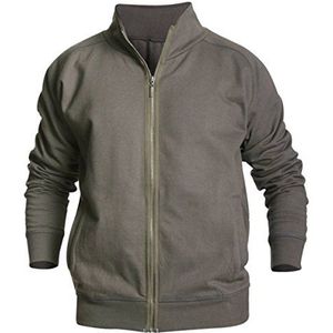 Blaklader 33491048 sweatshirt met ritssluiting, groen leger, XXL