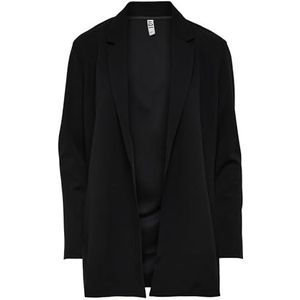 JACQUELINE de YONG Lange blazer voor dames, zwart, XXL