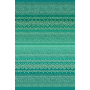 Bassetti BRUNELLESCHI sprei, katoen, smaragd, 180x255