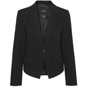 VERO MODA Dames Vmbabette Fitted Boo Blazer, zwart, 40