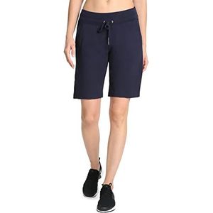 Danskin Women's Essential Bermuda Short, Midnight Navy, L