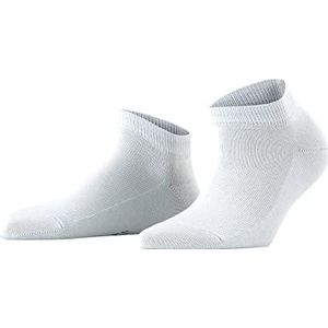FALKE Dames Korte sokken Family W SN Duurzaam Katoen Kort eenkleurig 1 Paar, Blauw (Light Blue 6594) nieuw - milieuvriendelijk, 39-42