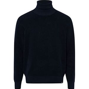 BRAX Heren Style Brian Cotton Structure, Moderne Easy Rip Blue Planet Pullover SEA, XL