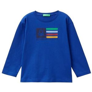 United Colors of Benetton T-shirt M/L, Blauw, 5 jaar