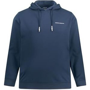 JP 1880, Sweathoodie, grote maten, mat nachtblauw, 5XL