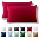 Kussenslopen - Wit - Katoen - Set van 2