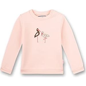 Sanetta Roze sweatshirt voor babymeisjes
