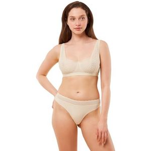 Triumph Dames Feel of Modal String Underwear, Creamy Dream, L