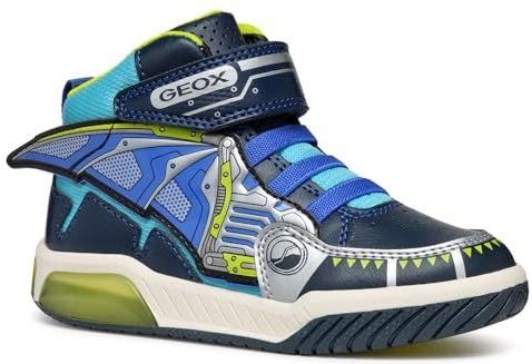 Geox - J Inek Boy B - Kinderschoenen - Blauw - Ademend