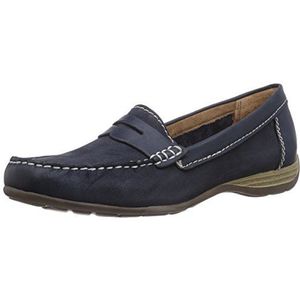 Jana 24699, Mocassins voor dames, Blauw marine, 37 EU