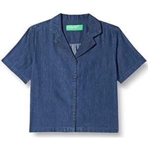 United Colors of Benetton Shirt 5DHJDQ04C, denim blauw 901, XS dames, Denim Blauw 901, XS