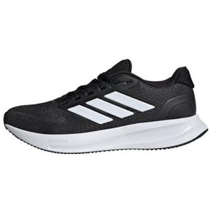 adidas Dames Runfalcon 5 Running Shoes, Core Black/Cloud White/Core Black, 5.5 UK