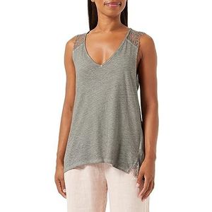 TILDEN Dames Top 37431019, donkergrijs, M, donkergrijs, M