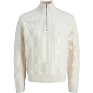 Jack & Jones - JCOGRID - Trui - Crème - Lange Mouw