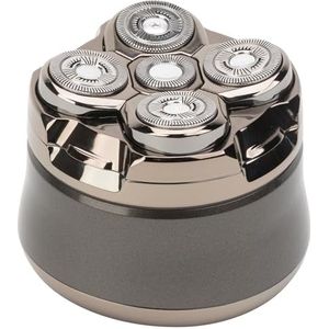 JATA JBMA1444 Scheerapparaat voor heren, nat en droog, 5 opzetstukken met 2 instellingen, magnetisch, waterdicht, lange batterijduur 120 minuten