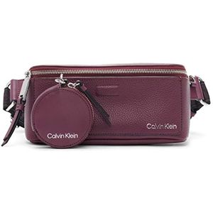 Calvin Klein Dames Belt Bag Millie Novelty Heuptas, aubergine, One Size