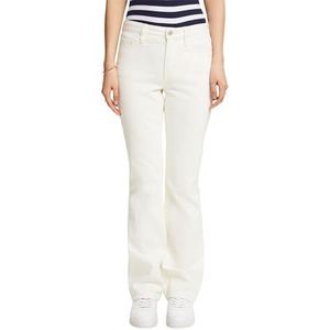 ESPRIT Dames 993EE1B304 jeans, 110/OFF wit, 25/32, 110, gebroken wit., 25W x 32L