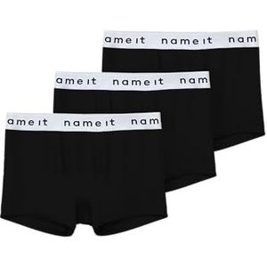 Name it kids Jongens Nkmboxer 3P Noos (3-pack), zwart, numeric_92